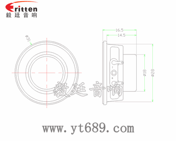 Φ31mm全頻內(nèi)磁藍(lán)牙音箱學(xué)習(xí)機(jī)